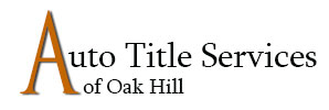 Auto Title Services of Oak Hill Logo